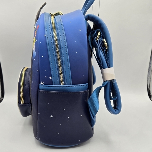 Loungefly Disney Peter Pan Glow Clock Backpack - Picture 9 of 13